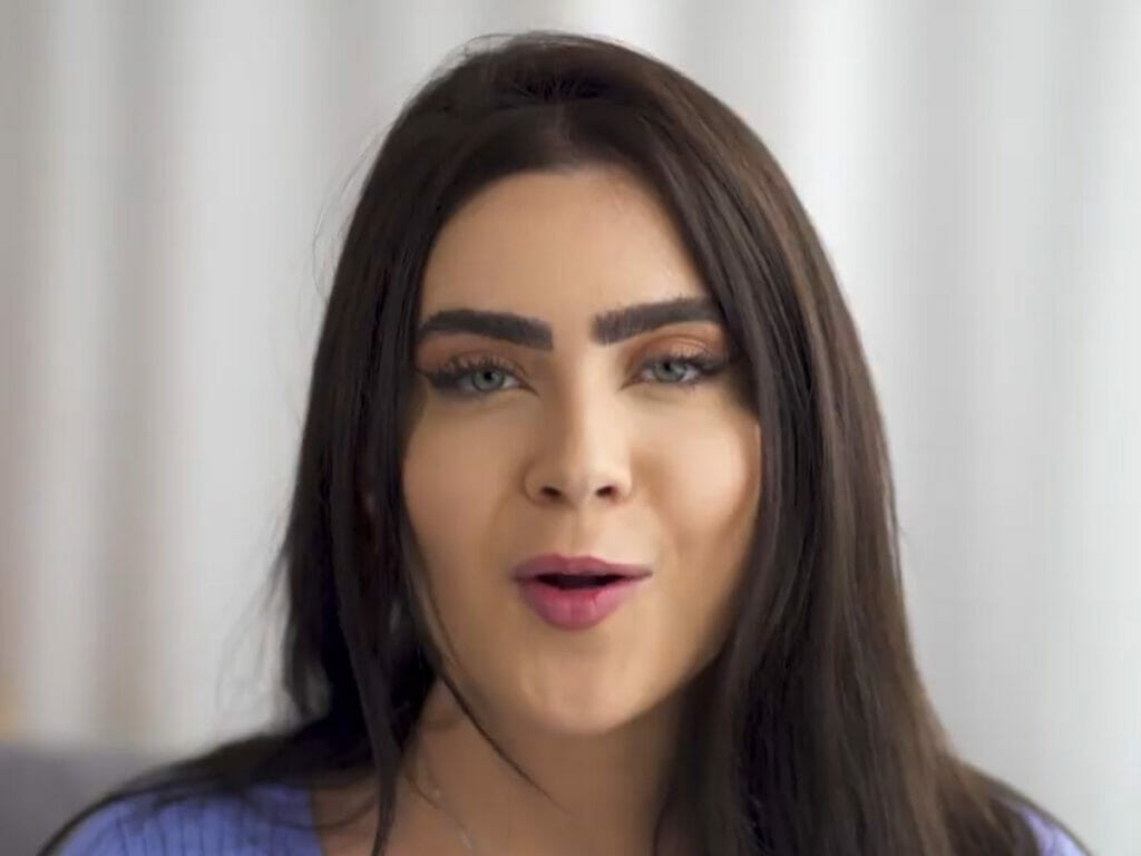 Jade Picon com os cabelos tingidos para o BBB 22 (Reprodução)