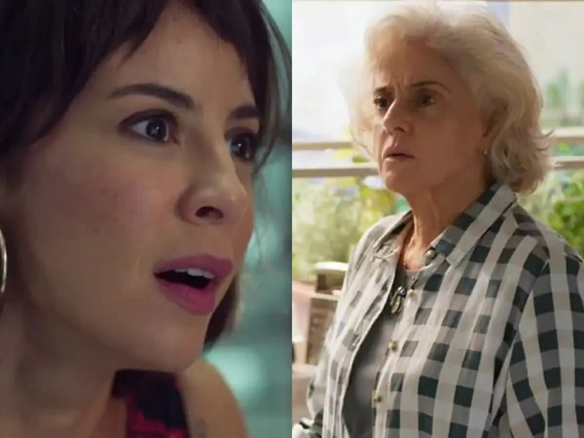 Lara (Andréia Horta) e Noca (Marieta Severo) de Um Lugar ao Sol