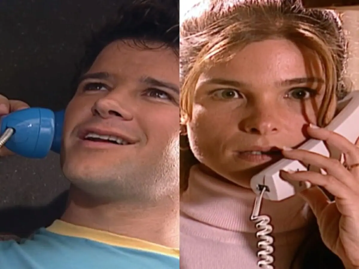 Leo (Murilo Benício) e Alicinha (Cristiana Oliveira) de O Clone