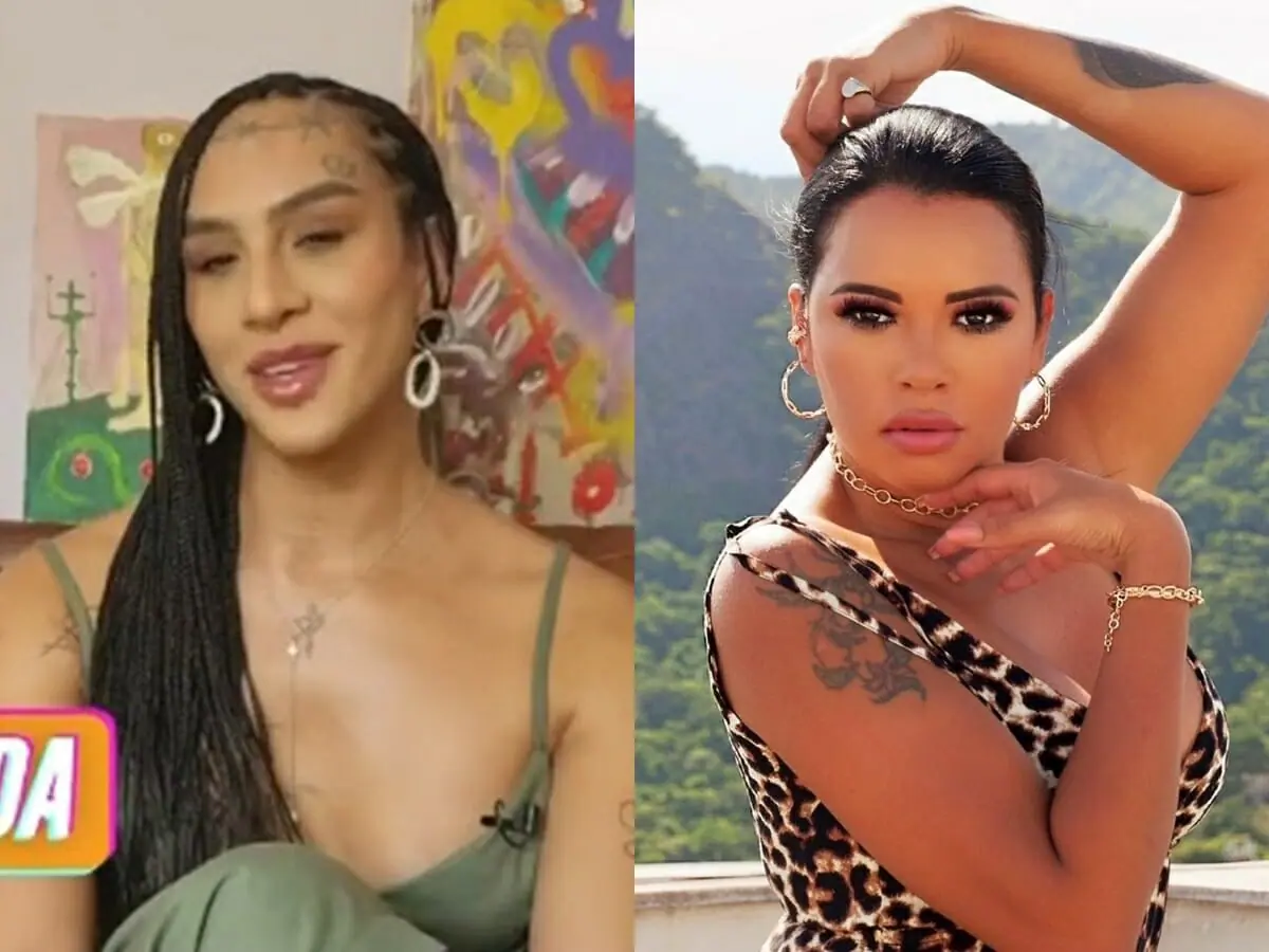 Linn da Quebrada e Ariadna Arantes (Reprodução: Globo/Instagram)