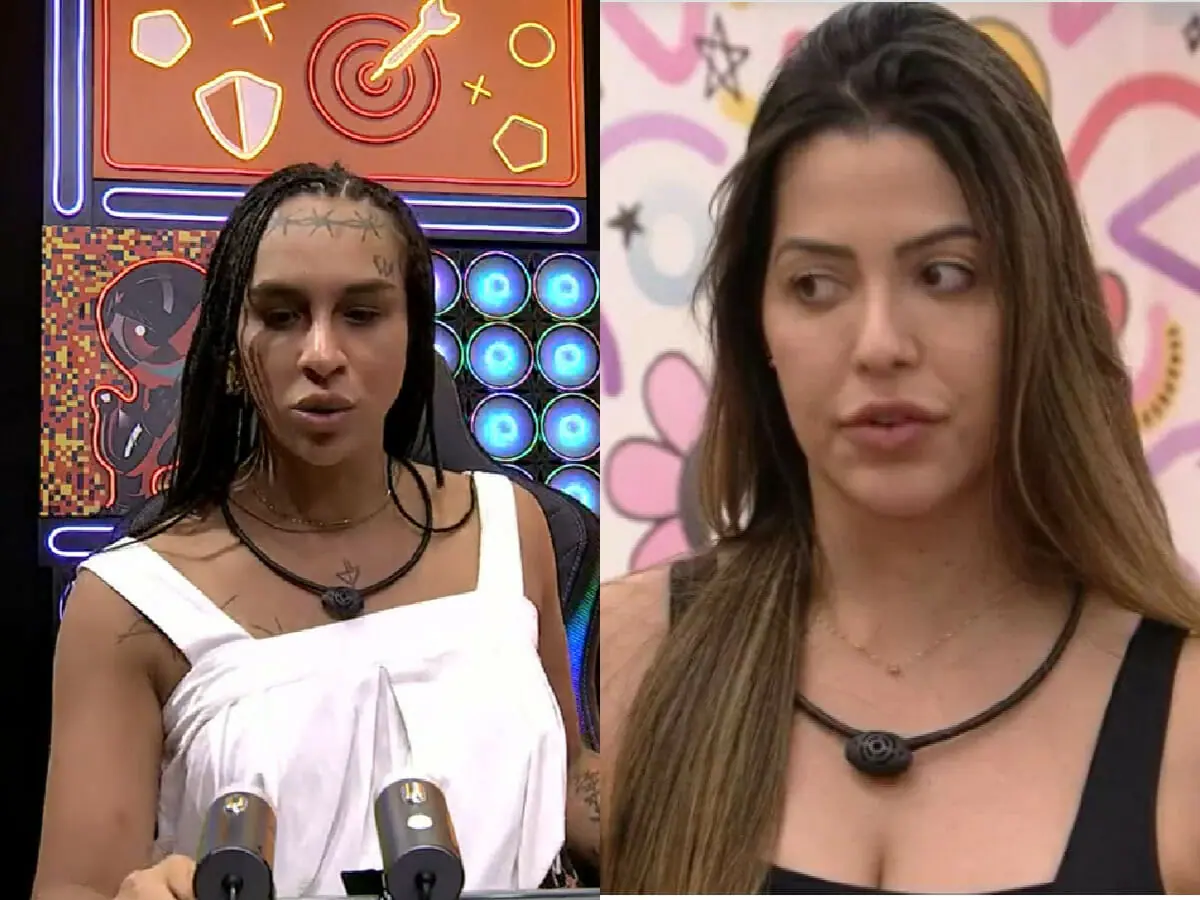Linn da Quebrada e Laís no BBB 22