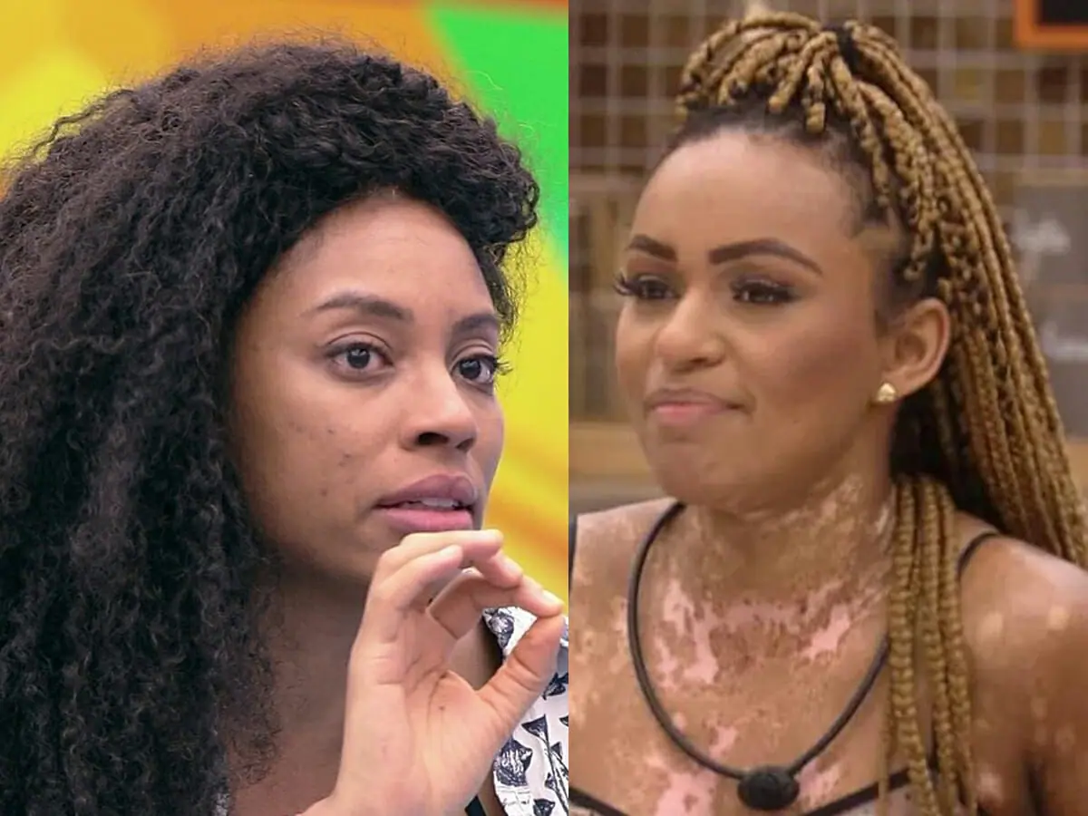 Lumena e Natália no BBB