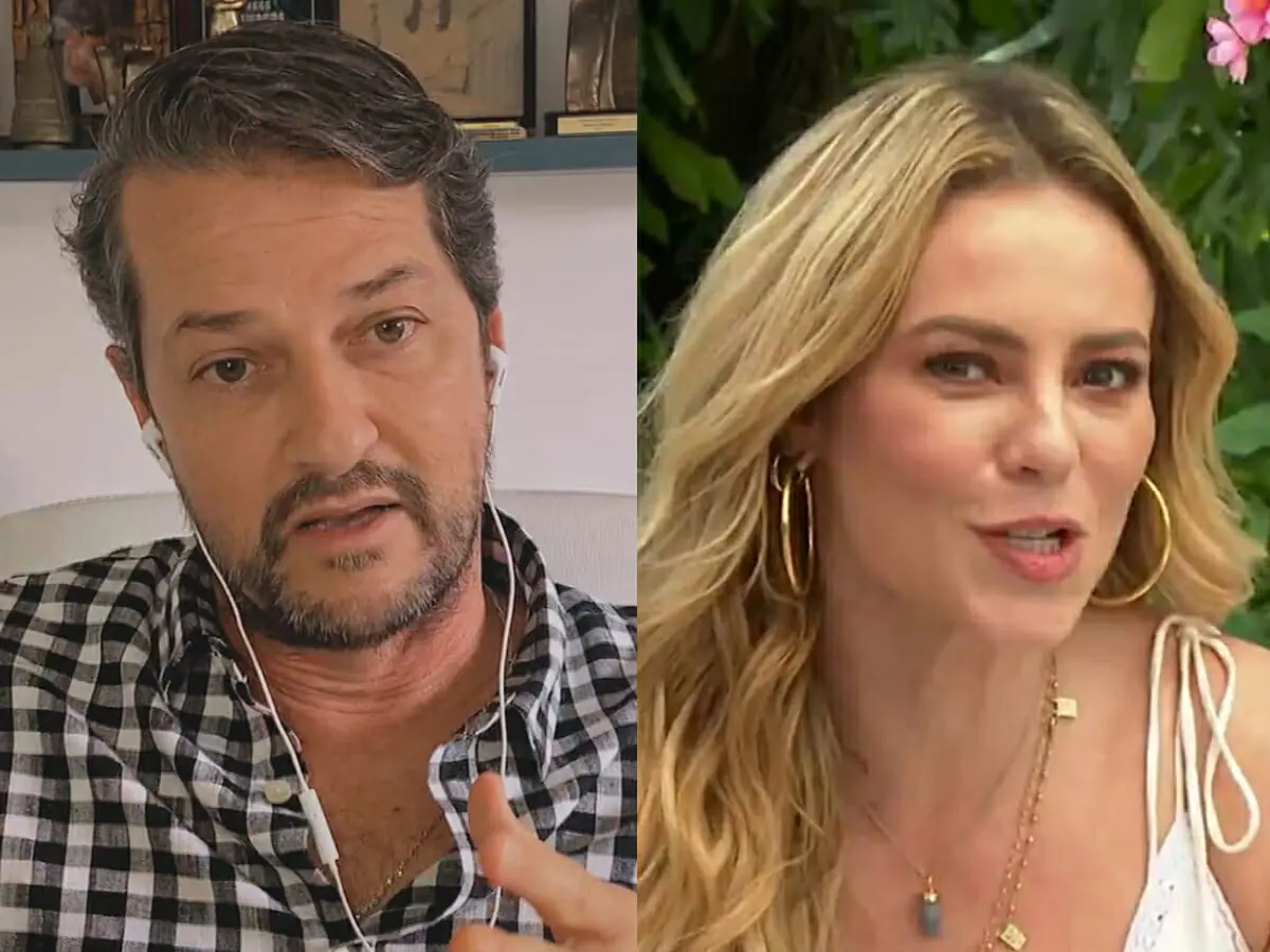 Marcelo Serrado e Paolla Oliveira