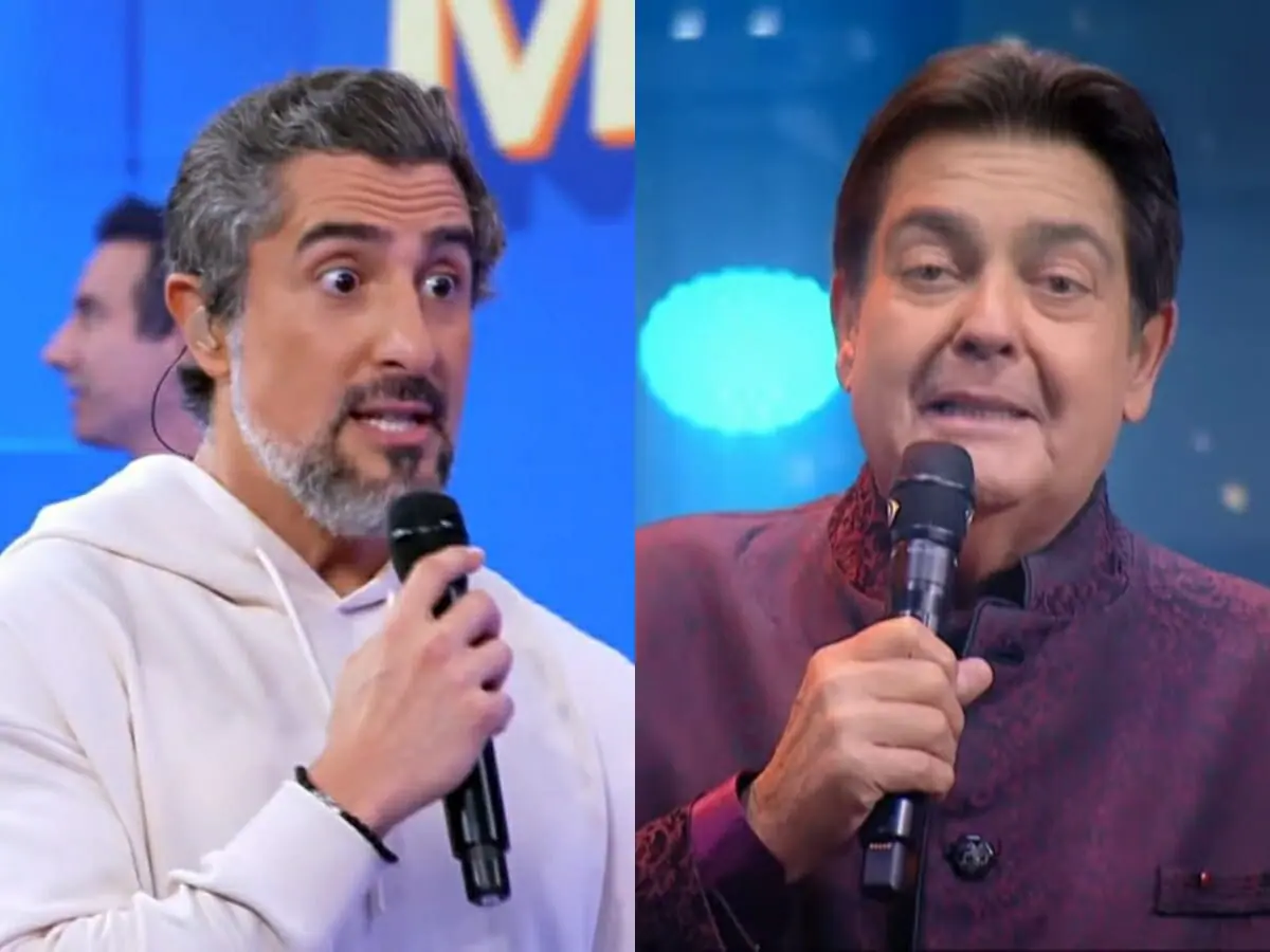 Marcos Mion e Faustão
