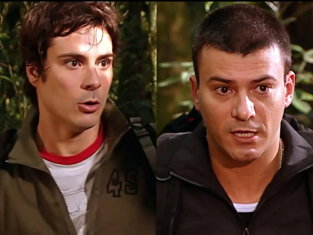 Murilo (Sérgio Abreu) e Lopo (Leonardo Vieira) de Prova de Amor