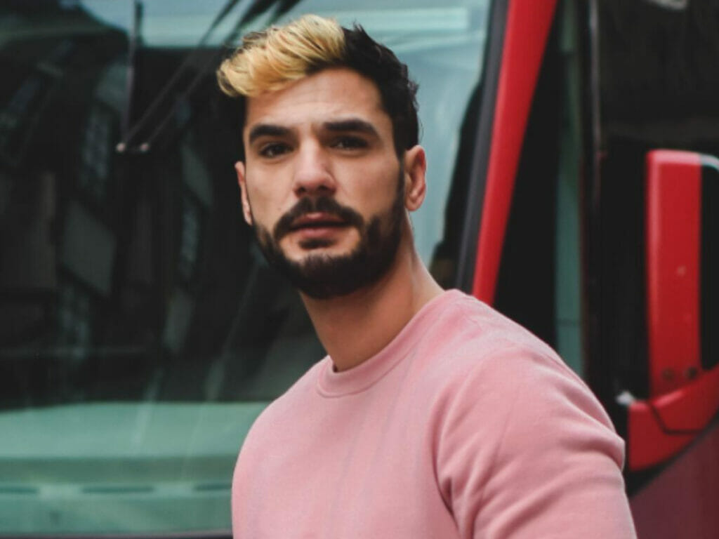 O ator Ramses Aleman (Reprodução Instagram)