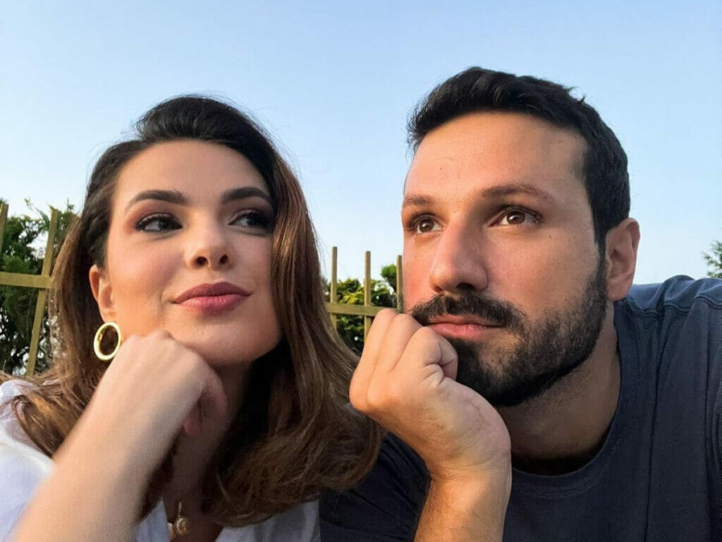 Thais Melchior e Murilo Cézar em Poliana Moça, do SBT (Reprodução)