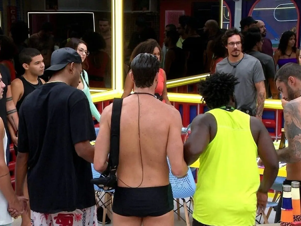 Parte do elenco no BBB 22