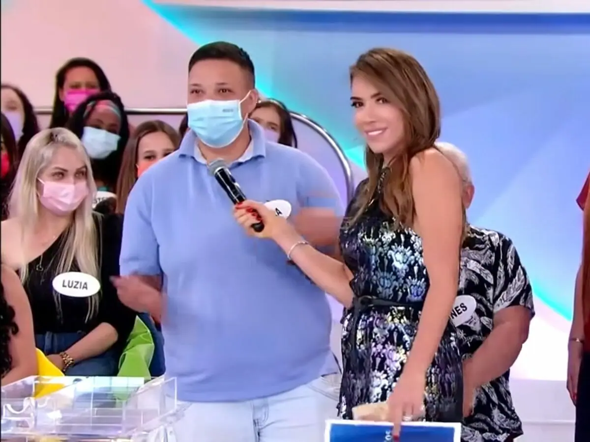 Patrícia Abravanel no Programa Silvio Santos