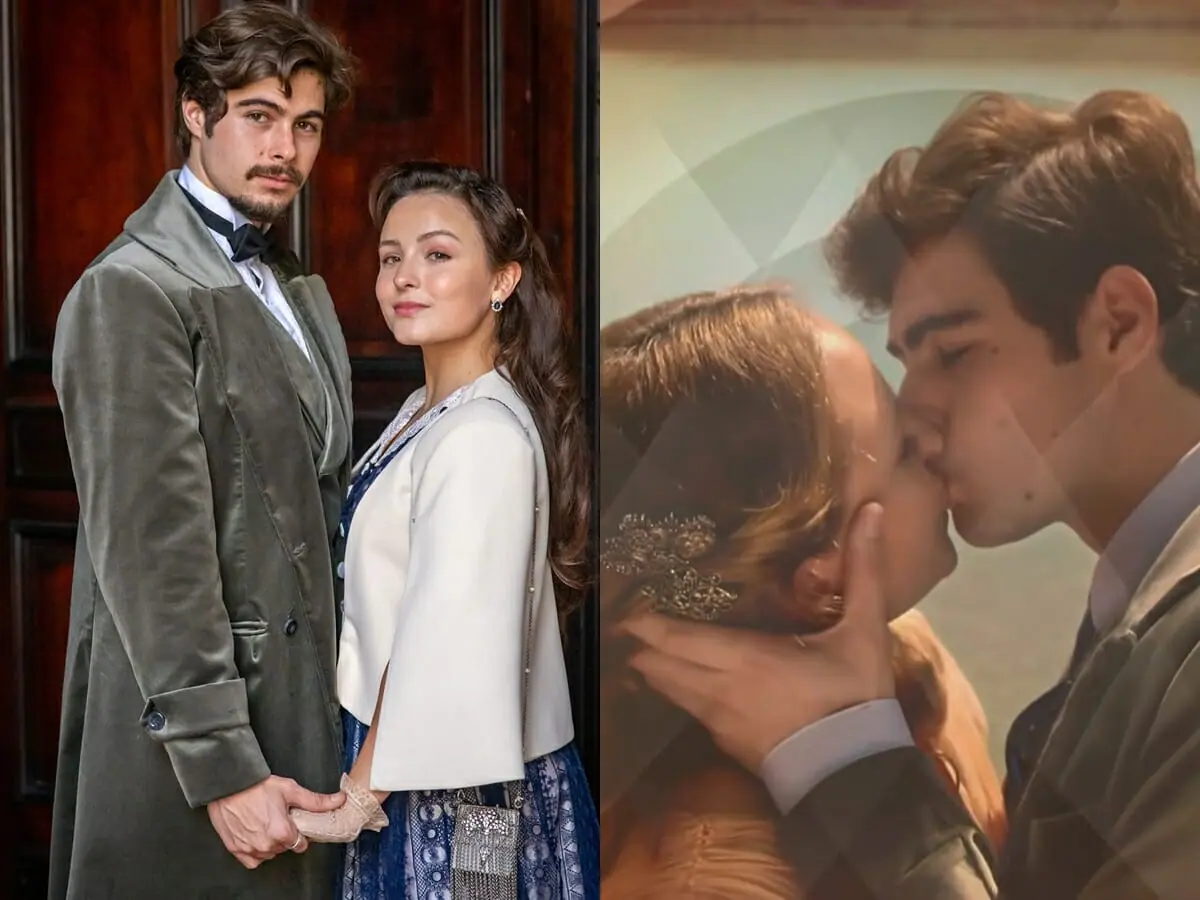 Rafael Vitti e Larissa Manoela como Davi e Isadora de Além da Ilusão