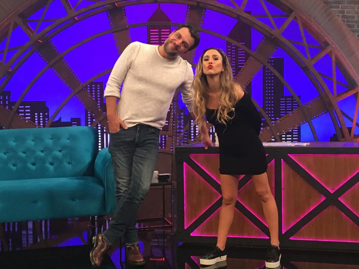 Rodrigo Lombardi e Tatá Werneck no Lady Night (Divulgação)
