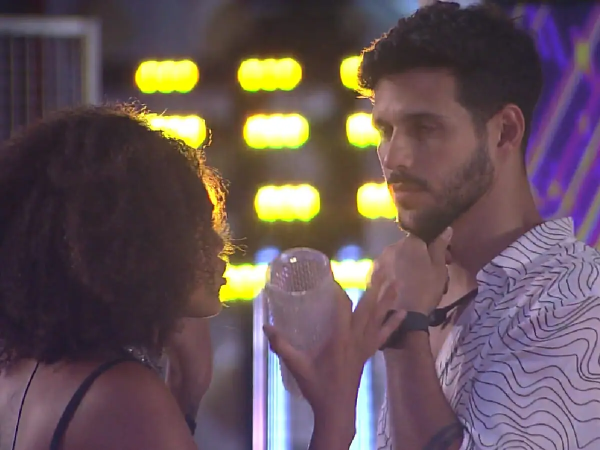 Rodrigo e Jessilane no BBB 22 (Reprodução/GloboPlay)