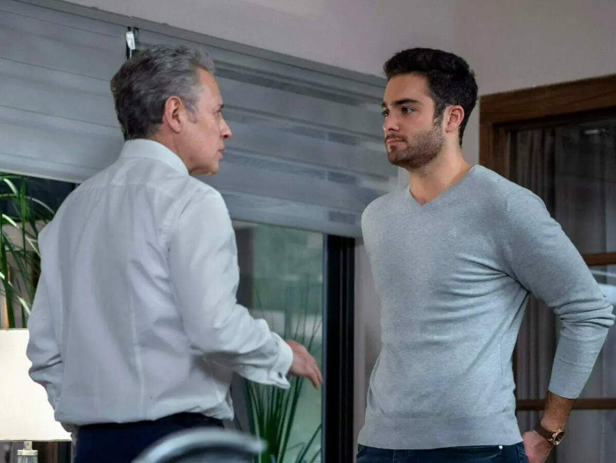 Sérgio (Alexis Ayala) e Gonçalo (Carlos Said) em Se Nos Deixam (Divulgação/SBT)