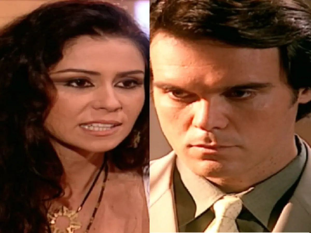 Jade (Giovanna Antonelli) e Said (Dalton Vigh) em O Clone