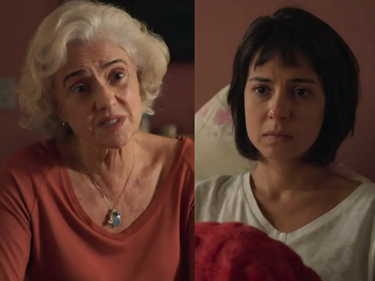Noca (Marieta Severo) e Lara (Andréia Horta) de Um Lugar ao Sol