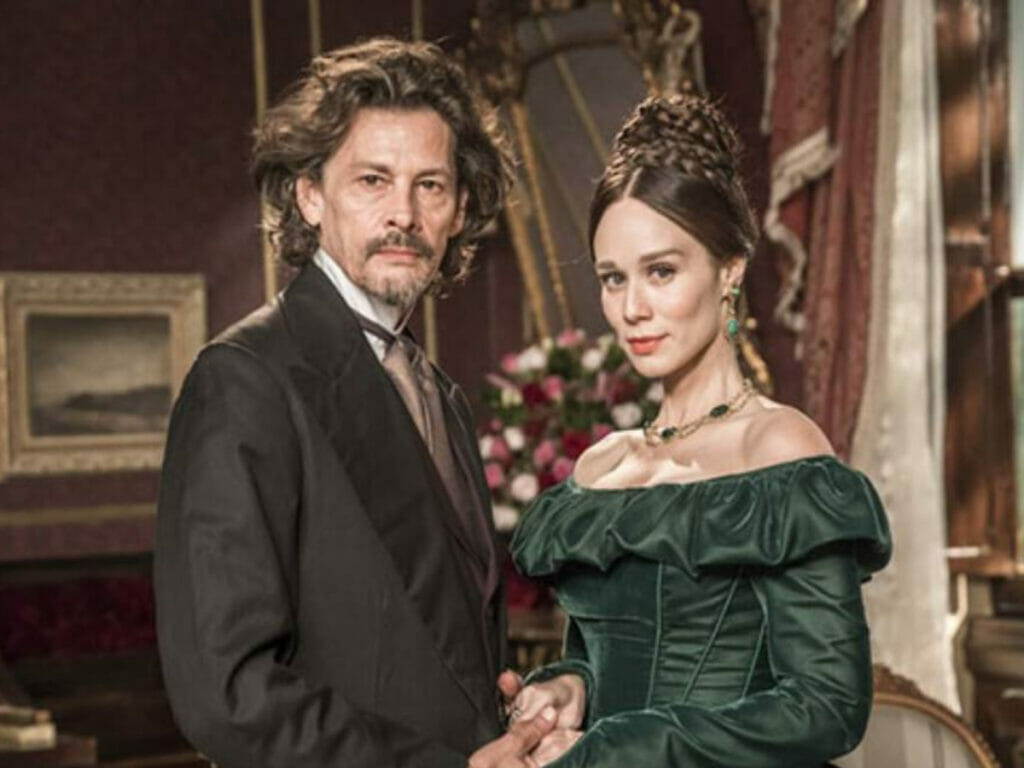 Thierry Tremouroux é Eugênio, marido de Luísa em Nos Tempos do Imperador (Divulgação)