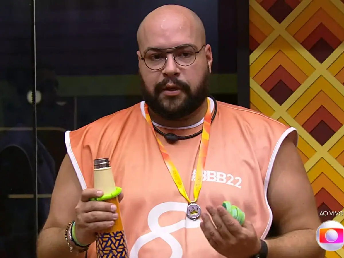 Tiago Abravanel no BBB 22 (Reprodução/Globoplay)