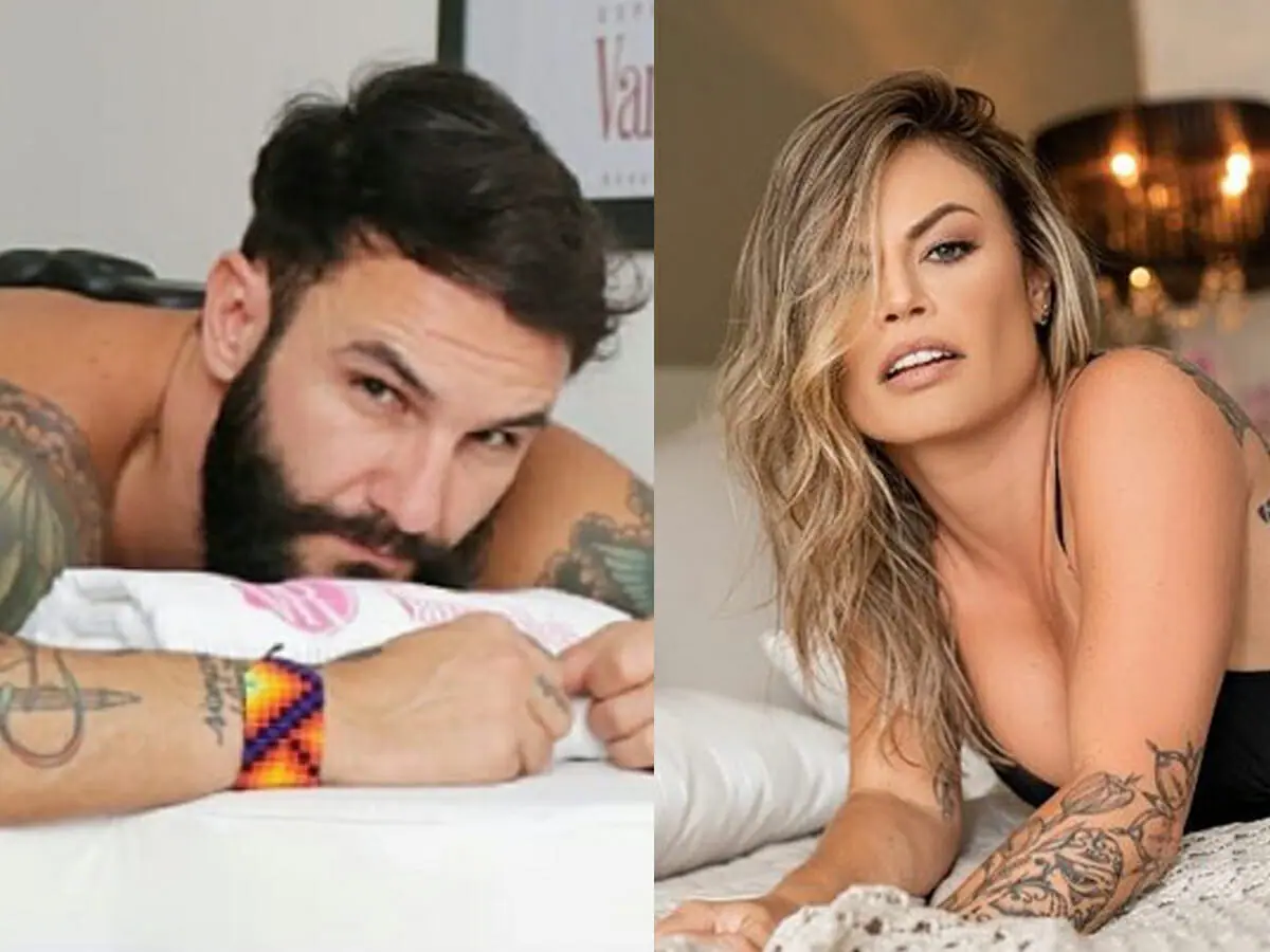 Wagner Santiago e Natália Casassola