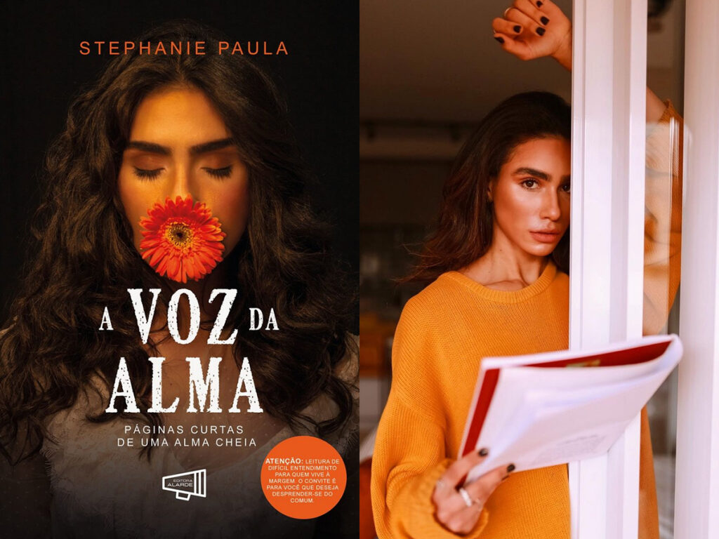 Capa do livro A Voz da Alma, de Stephanie Paula