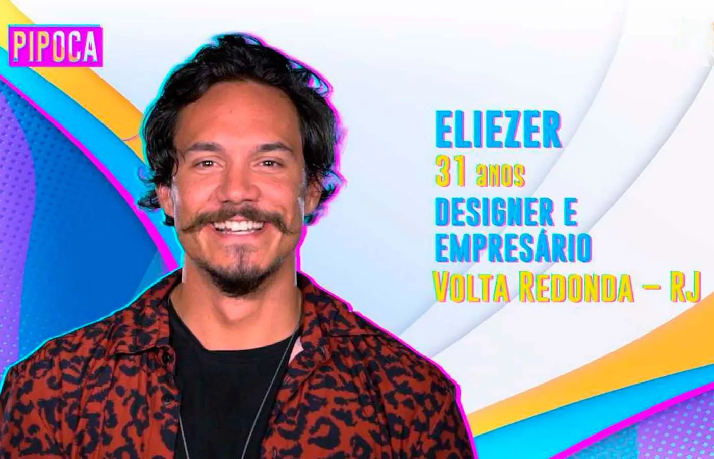 Eliezer, um dos integrantes do grupo Pipoca do BBB 22