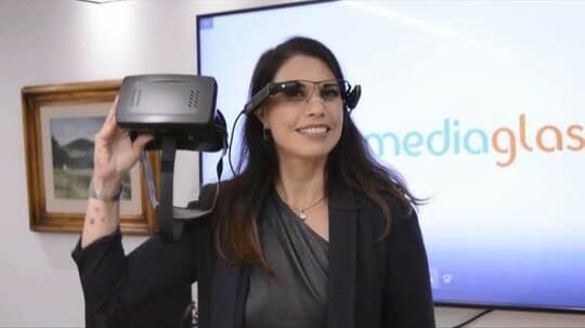 A apresentadora Isabella Kubera