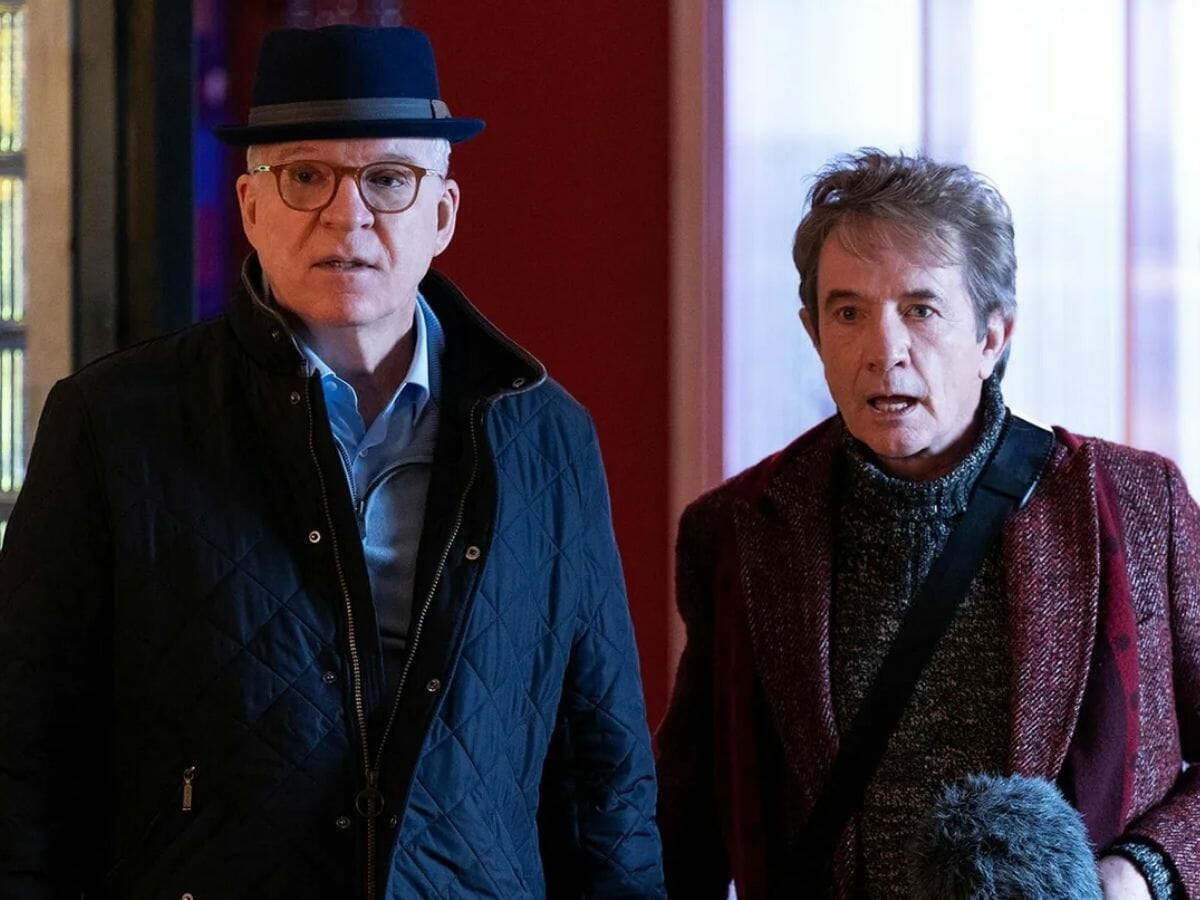 Steve Martin (à esq.) com Martin Short em Only Murders in the Building