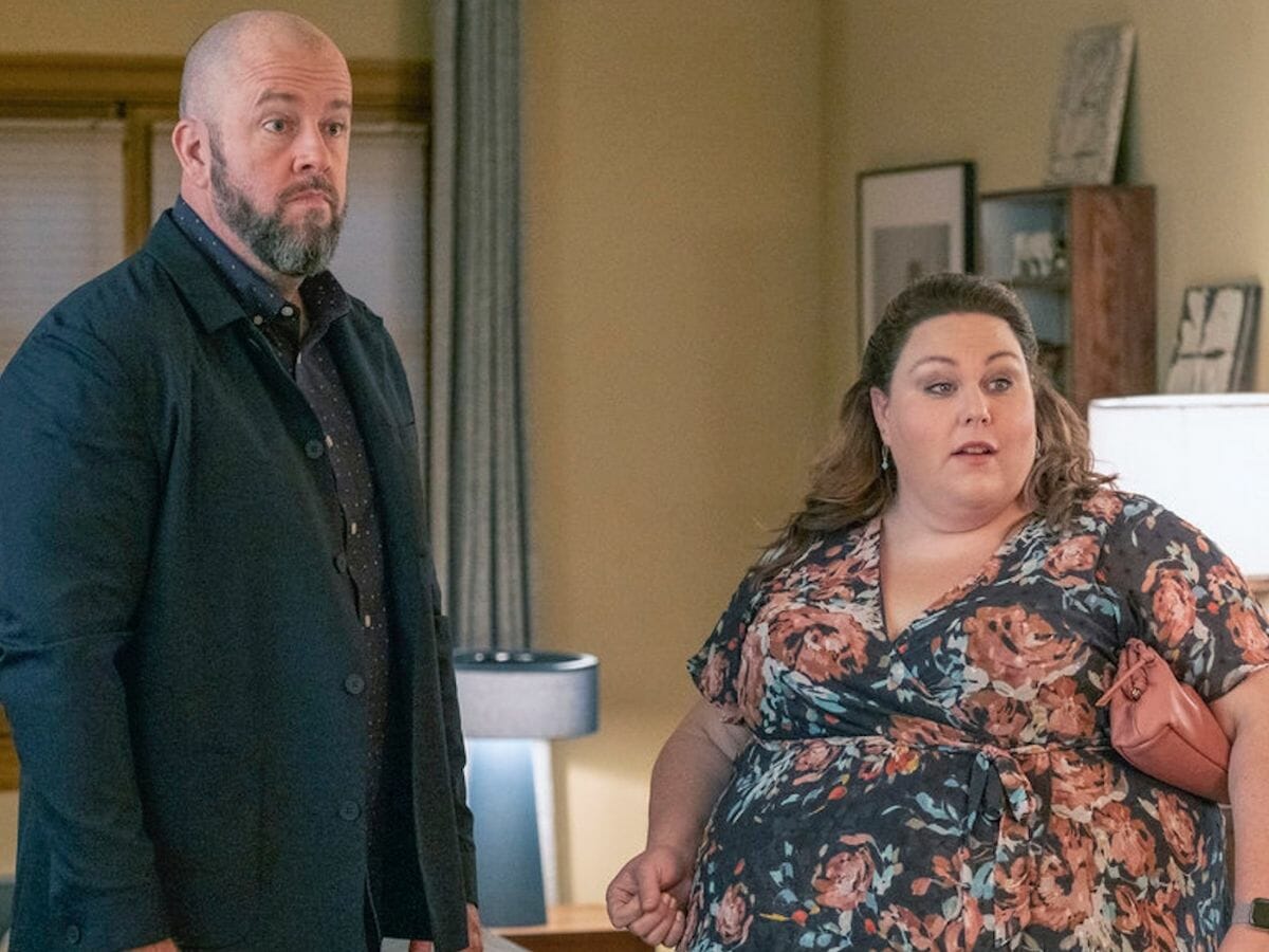 Chris Sullivan e Chrissy Metz no 3º episódio da 6ª temporada de This Is Us