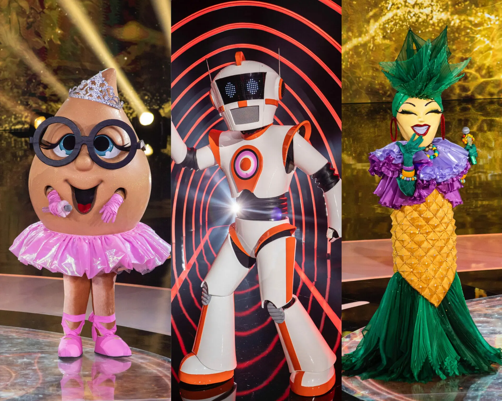 Participantes do The Masked Singer Brasil (Divulgação)