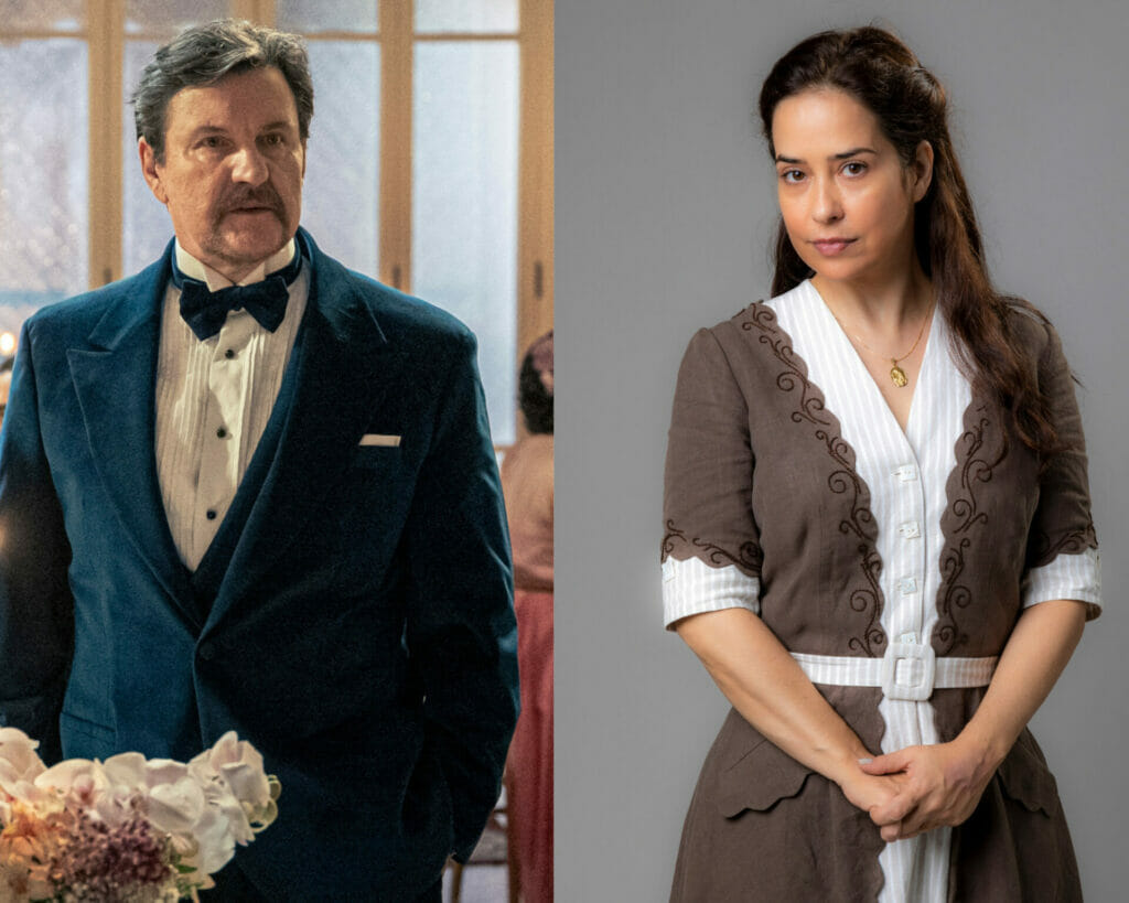 Matias (Antonio Calloni) e Heloísa (Paloma Duarte) de Além da Ilusão (Divulgação)
