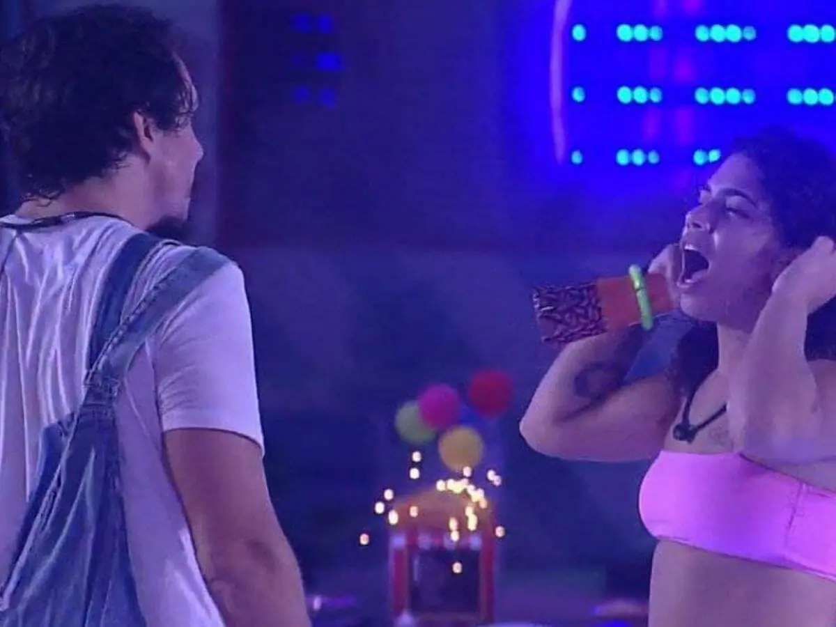 Eliezer e Maria na festa Abravalandia