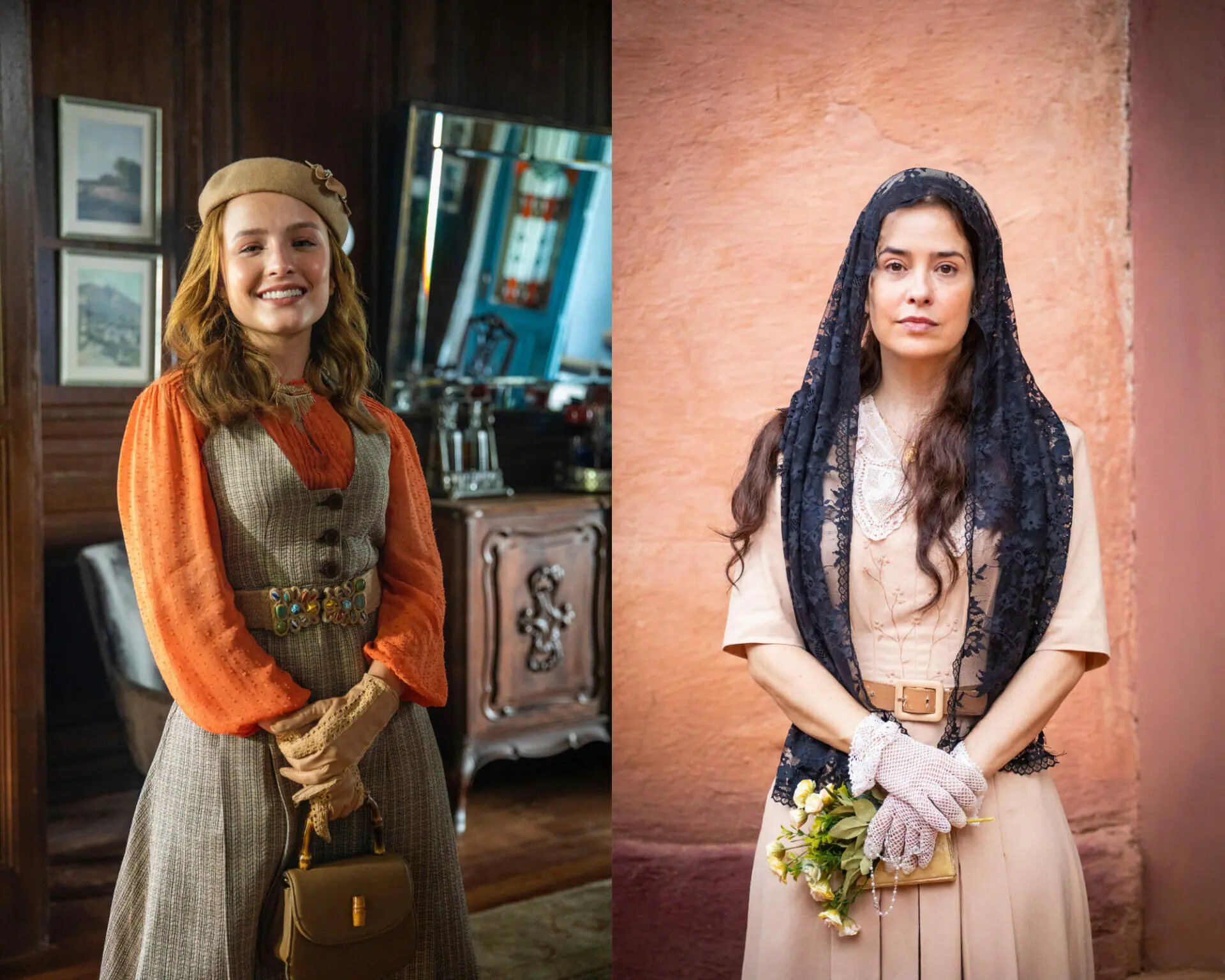 Isadora (Larissa Manoela) e Heloísa (Paloma Duarte) de Além da Ilusão (Divulgação)