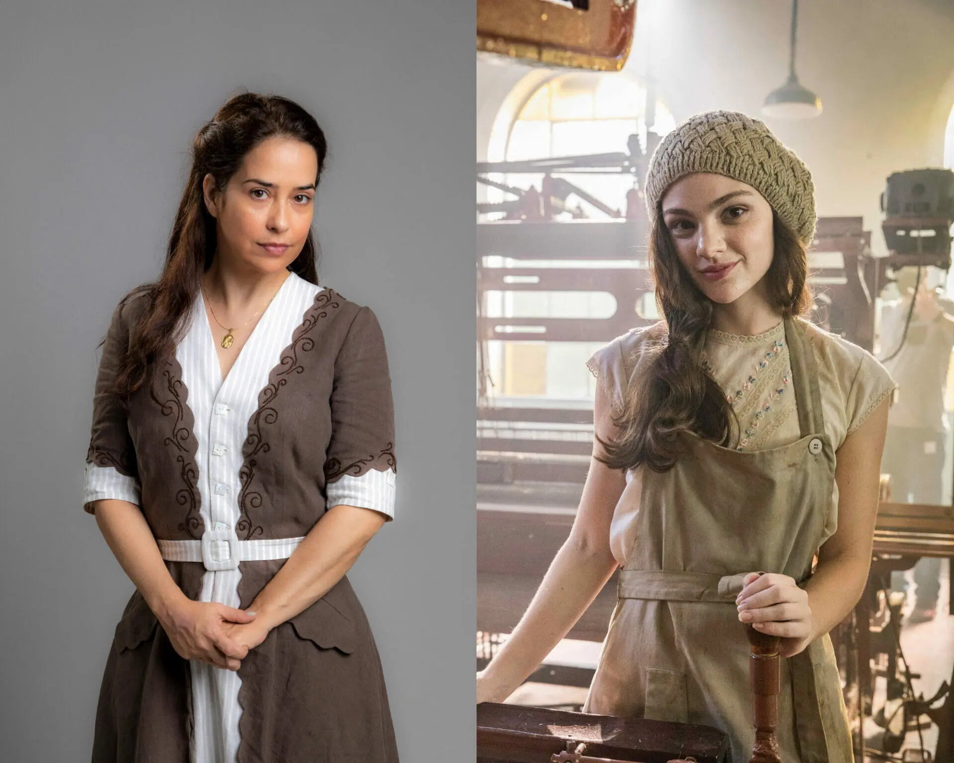 Heloísa (Paloma Duarte) e Olívia (Débora Ozório) de Além da Ilusão (Divulgação/TV Globo)