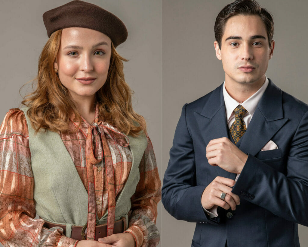 Isadora (Larissa Manoela) e Joaquim (Danilo Mesquita) de Al&eacute;m da Ilus&atilde;o (Divulga&ccedil;&atilde;o)