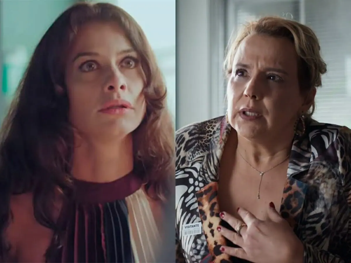 Bárbara (Alinne Moraes) e Elenice (Ana Beatriz Nogueira) de Um Lugar ao Sol
