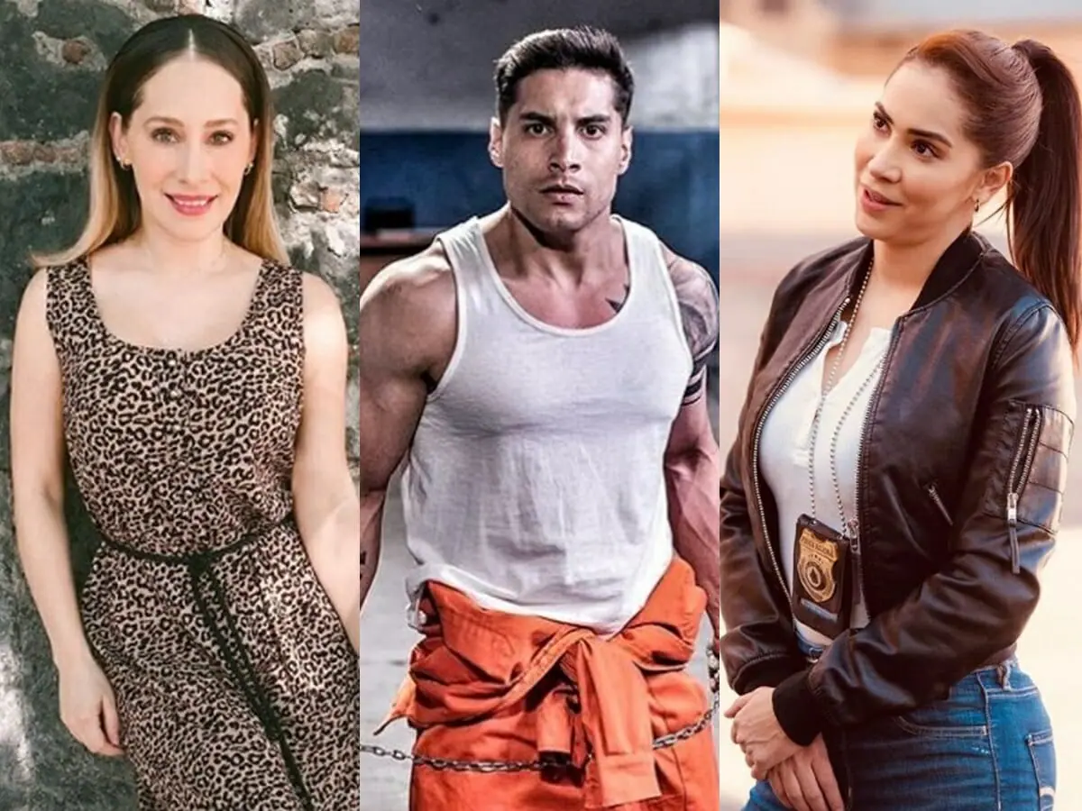 Carlota (Gabriela Carrillo), Paulo (Álex Perea) e Karina (Lorena Graniewicz) em Se Nos Deixam (Reprodução: Televisa)