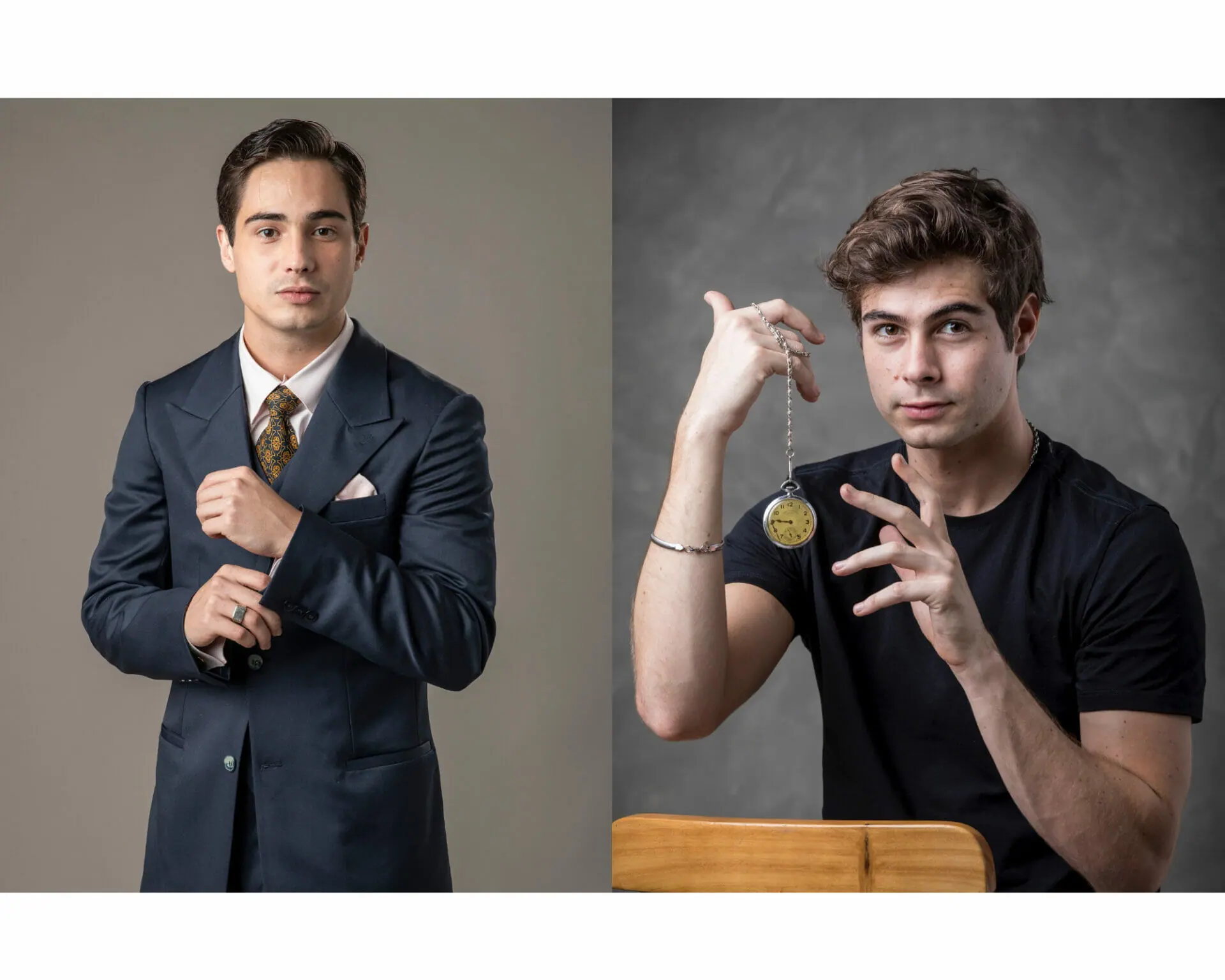 Joaquim (Danilo Mesquita) e Davi (Rafa Vitti) de Além da Ilusão (Divulgação)