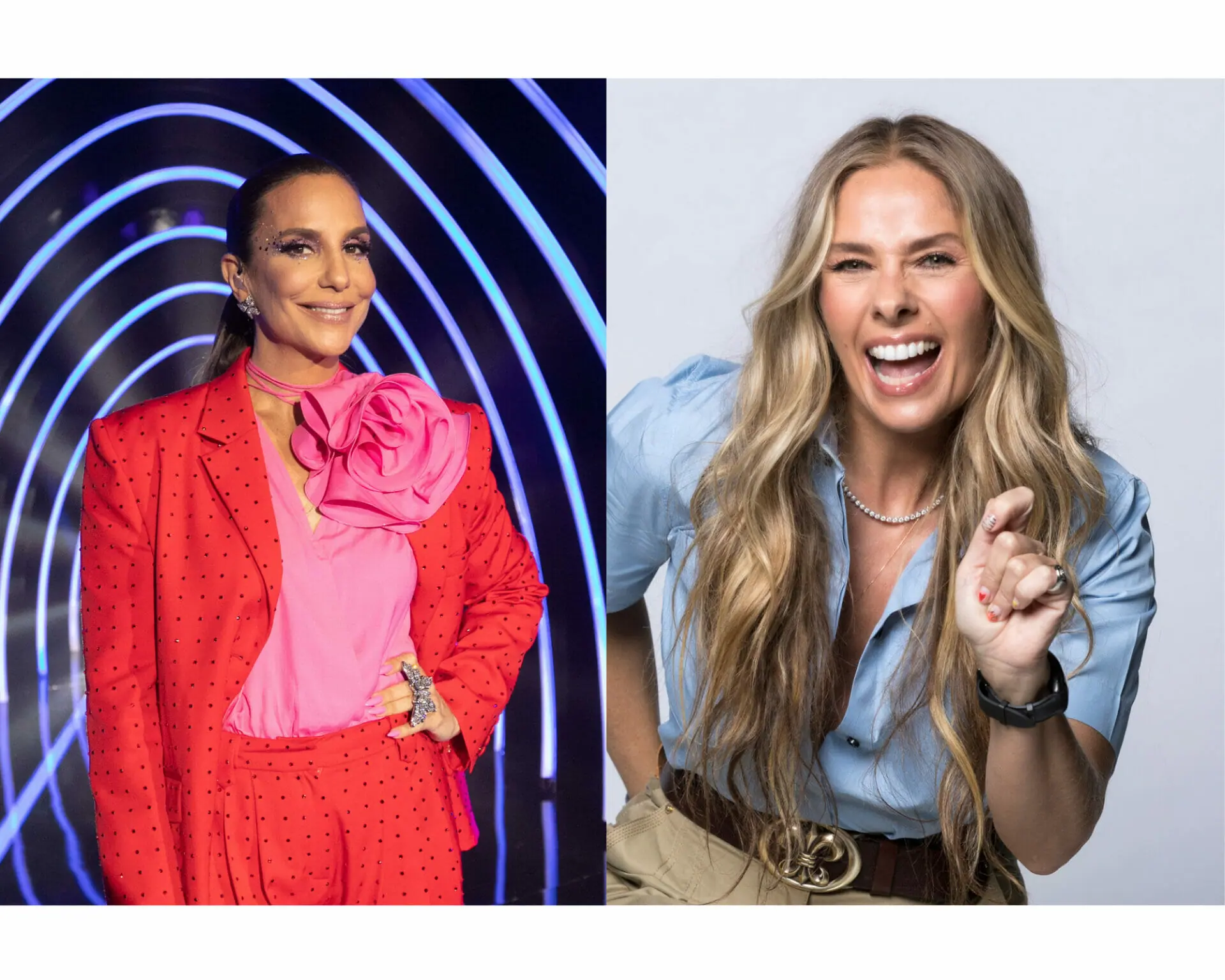 Adriane Galisteu e Ivete Sangalo (Divulgação)