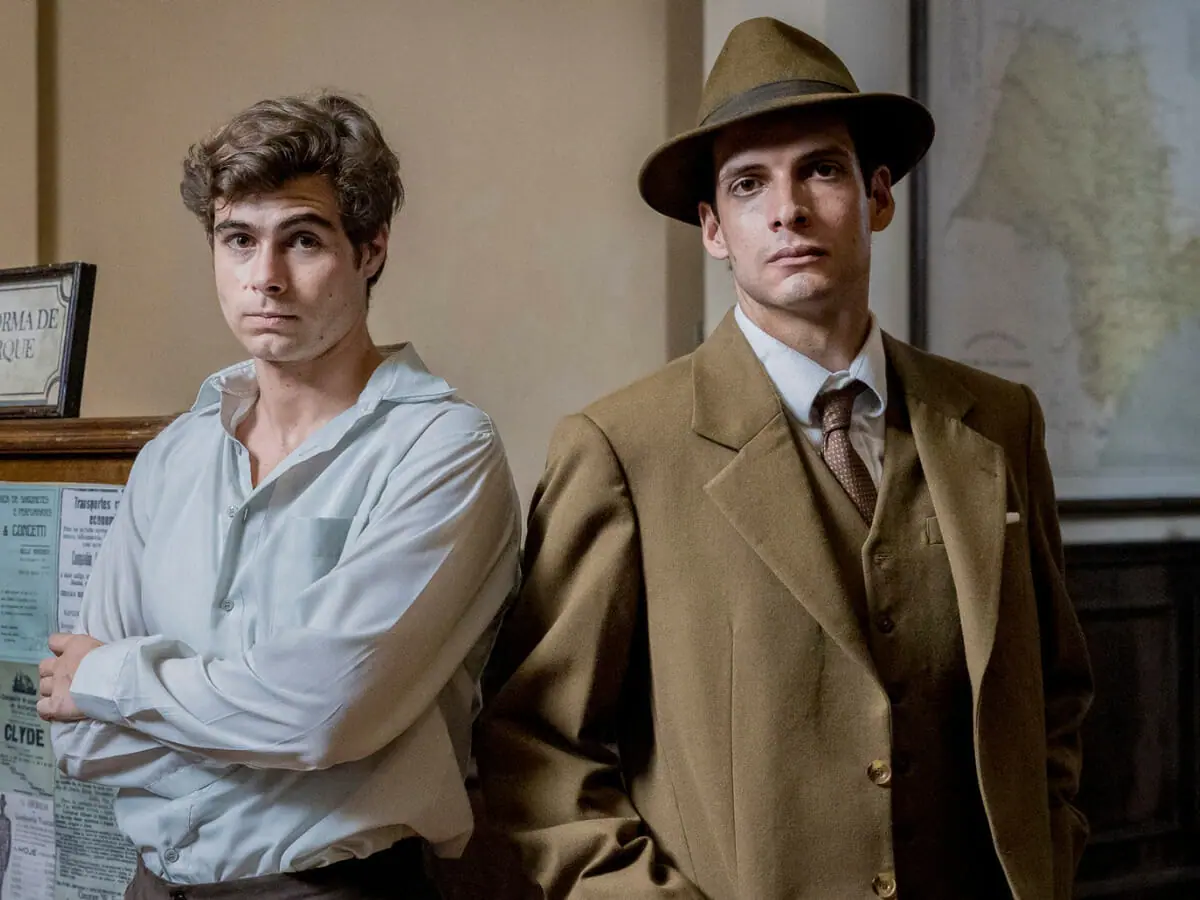 Davi (Rafael Vitti) e Rafael (Fabrício Belsoff) em Além da Ilusão (Reprodução)