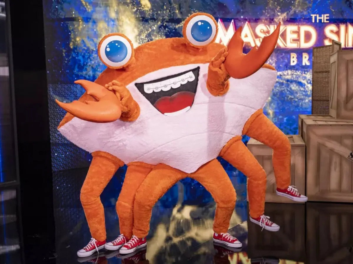 Caranguejo do The Masked Singer Brasil (Reprodução/Globo)