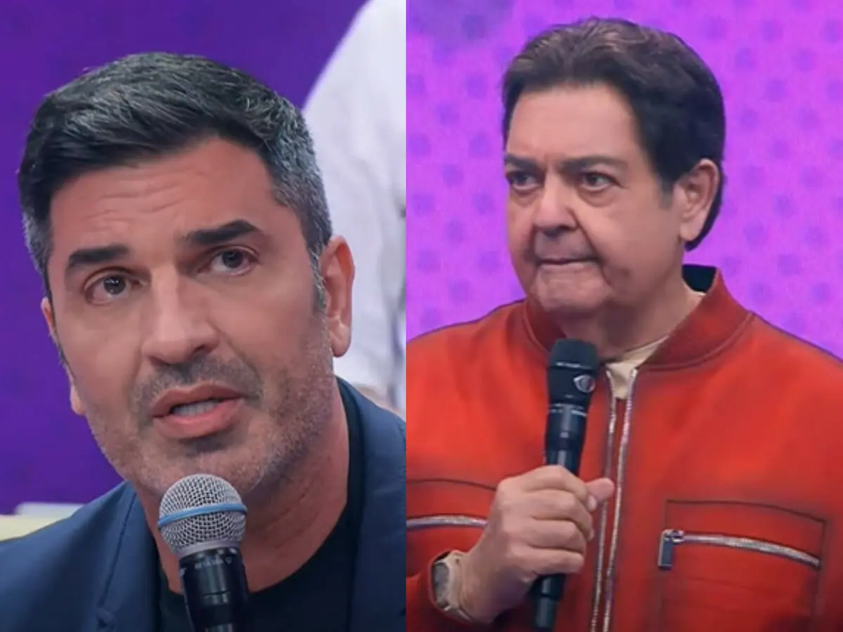 Edu Guedes faz declaração a Faustão (Reprodução/Band)