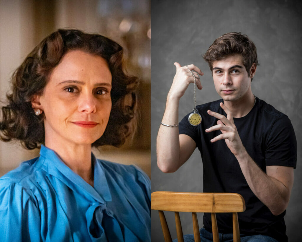 Violeta (Malu Galli) e Davi (Rafael Vitti) de Além da Ilusão (Divulgação)
