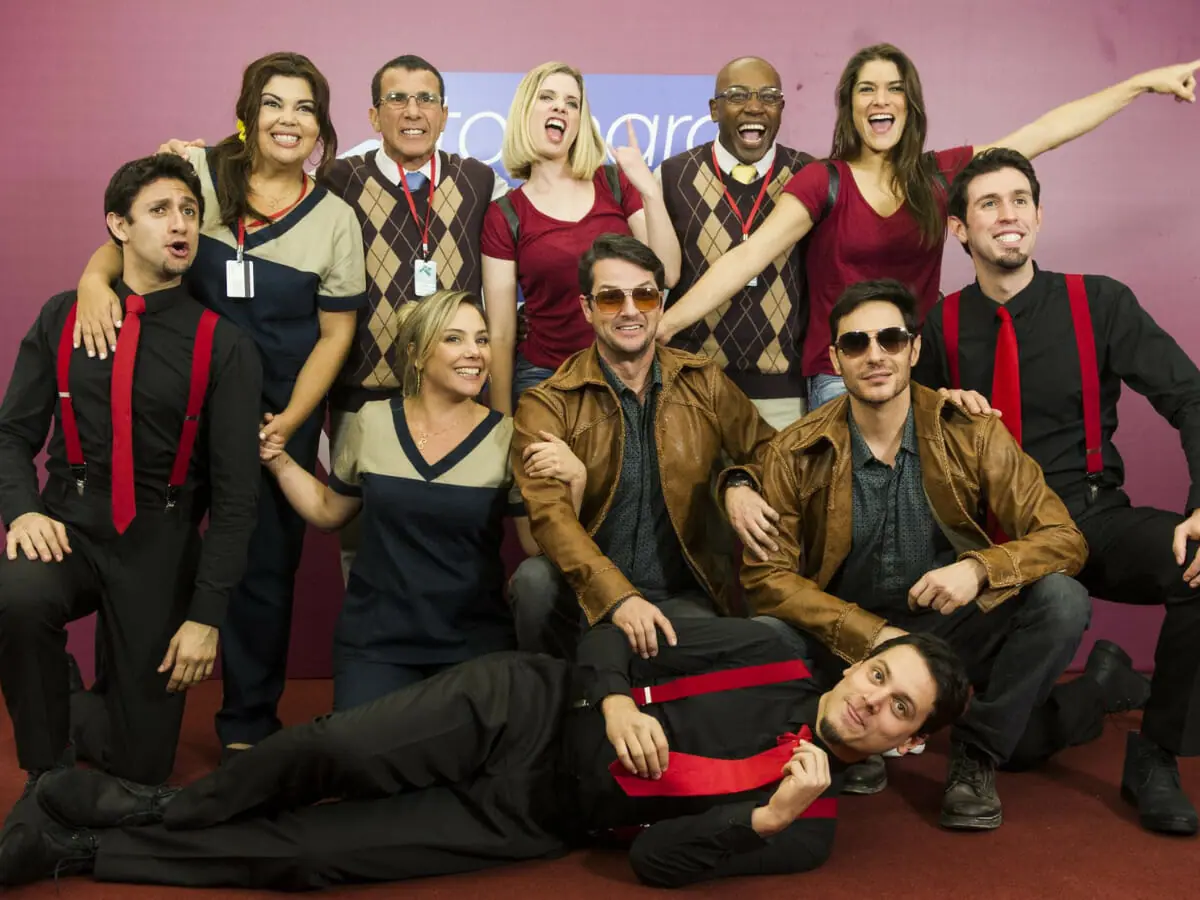 Elenco do programa Tomara que Caia, da Globo (Divulgação)