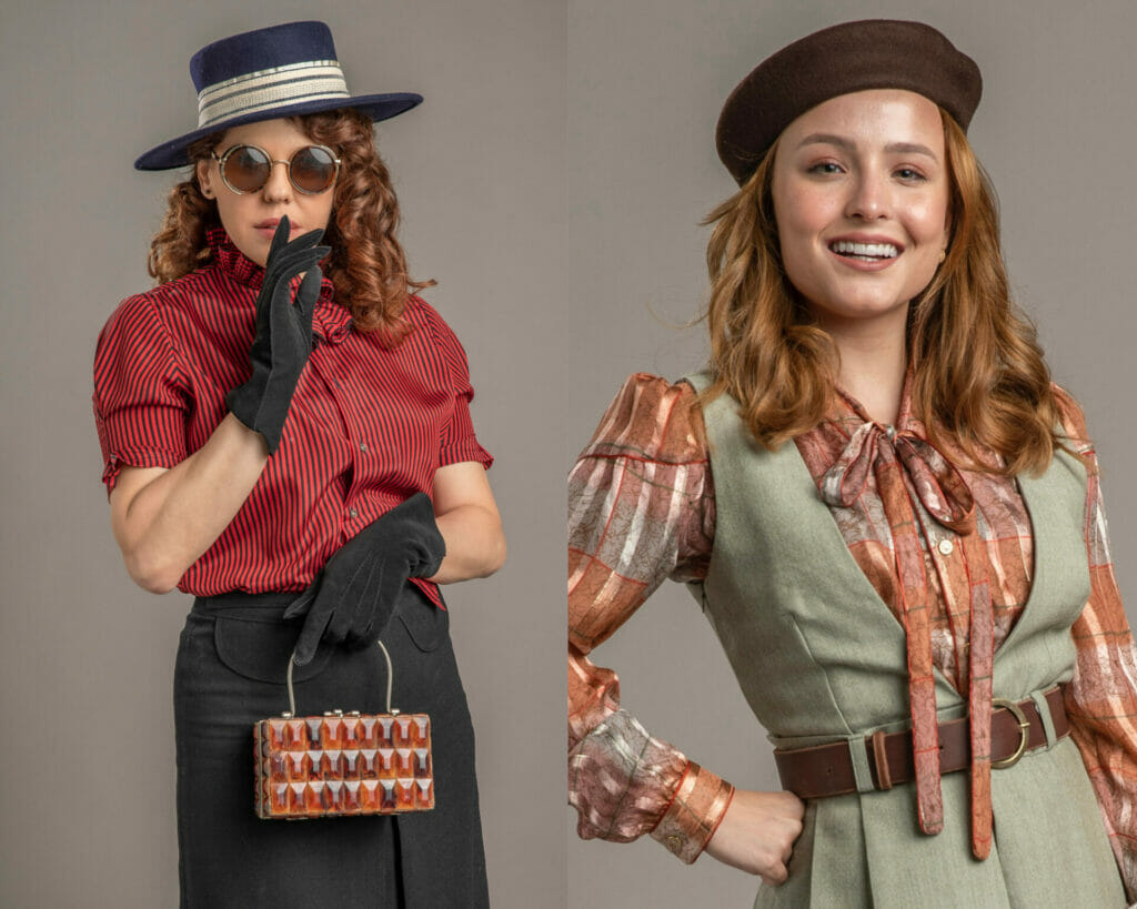 Úrsula (Bárbara Paz) e Isadora (Larissa Manoela) de Além da Ilusão (Divulgação)
