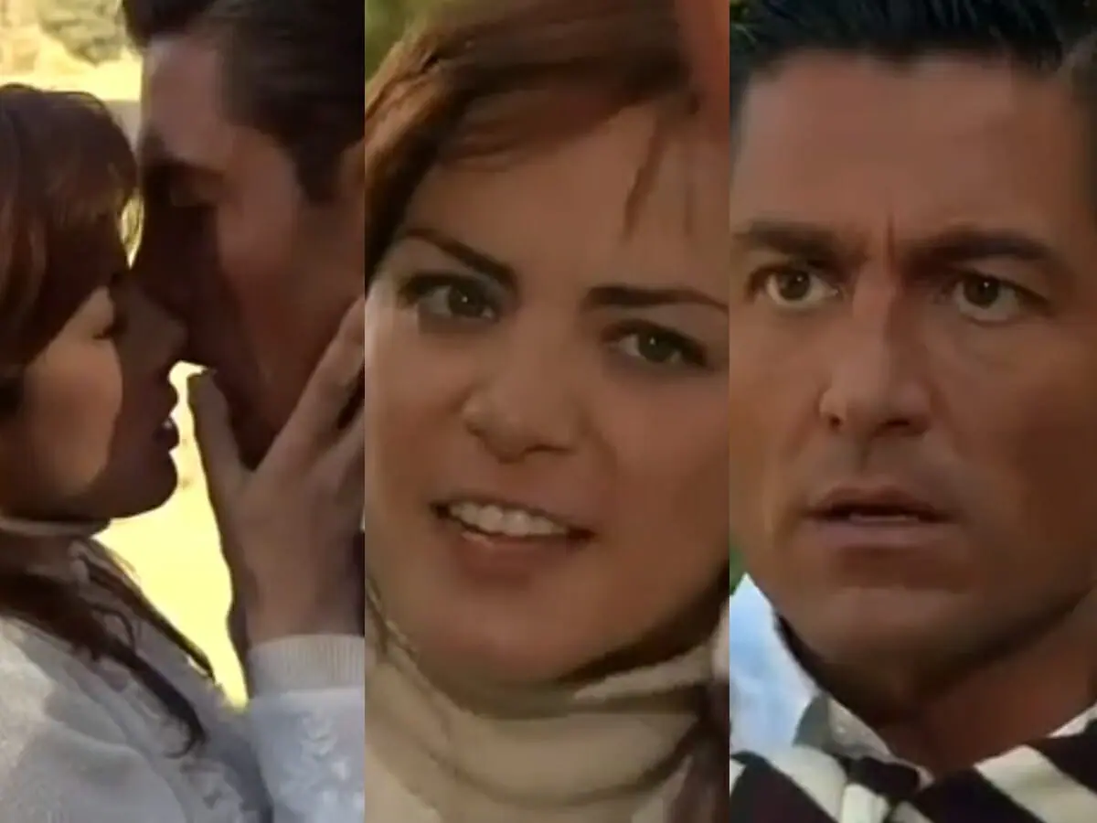 Fernanda (Silvia Navarro) e Eduardo (Fernando Colunga) de Amanhã é Para Sempre