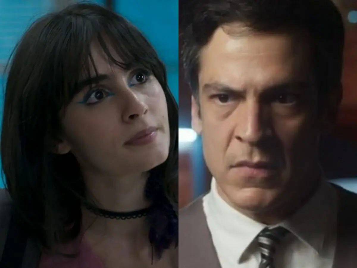 Flávia (Valentina Herszage) e Guilherme (Mateus Solano) de Quanto Mais Vida, Melhor!