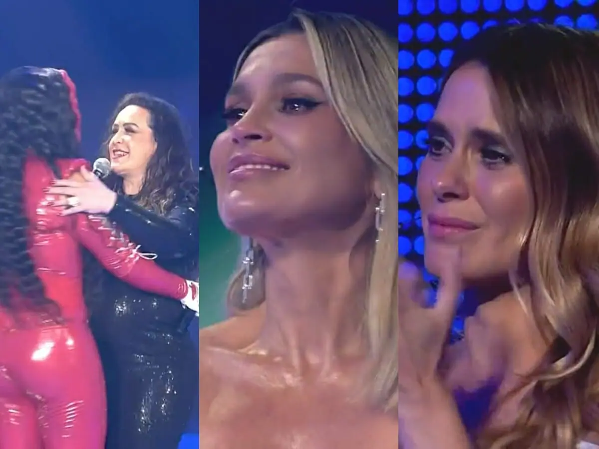 Gloria Groove, Gina Garcia, Flávia Alessandra e Carolina Dieckmann no Domingão com Huck