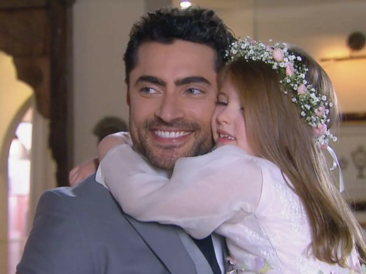 Gustavo e Dulce Maria em Carinha de Anjo (Divulgação SBT) (1)