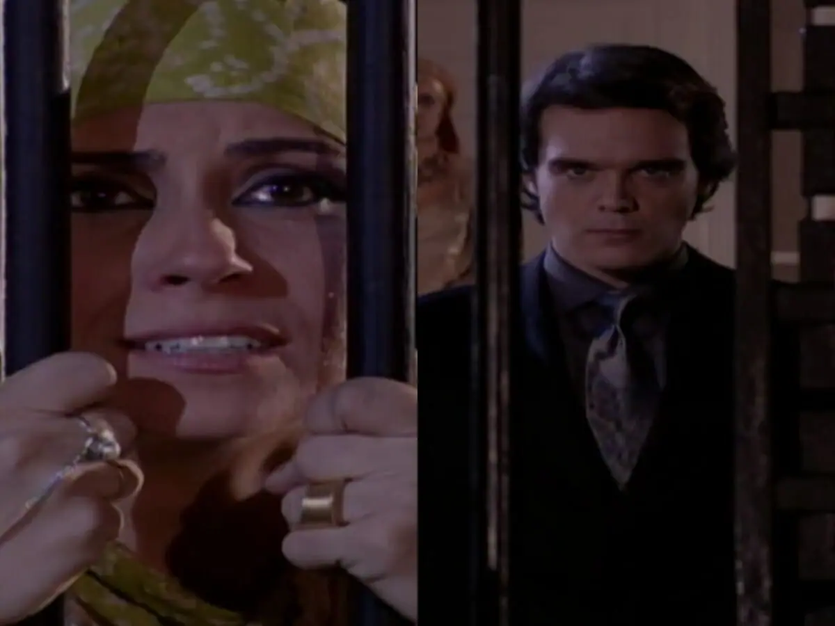 Jade (Giovanna Antonelli) e Said (Dalton Vigh) de O Clone