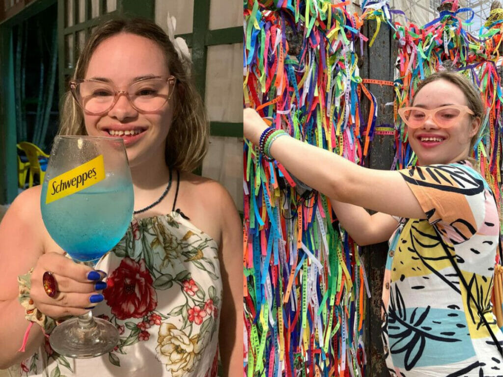 Joana Mocarzel de Páginas da Vida atualmente, com 22 anos (Reprodução Instagram)
