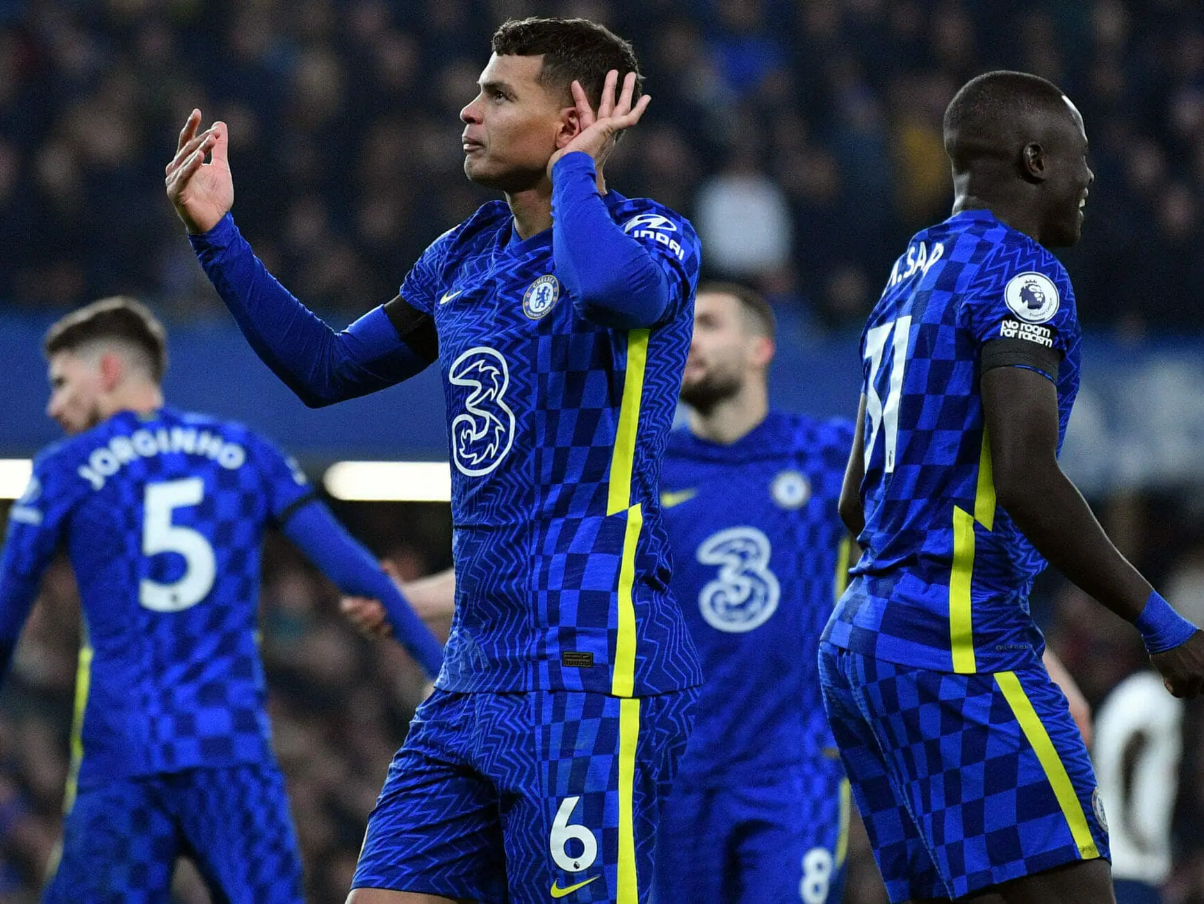 Jogadores do Chelsea